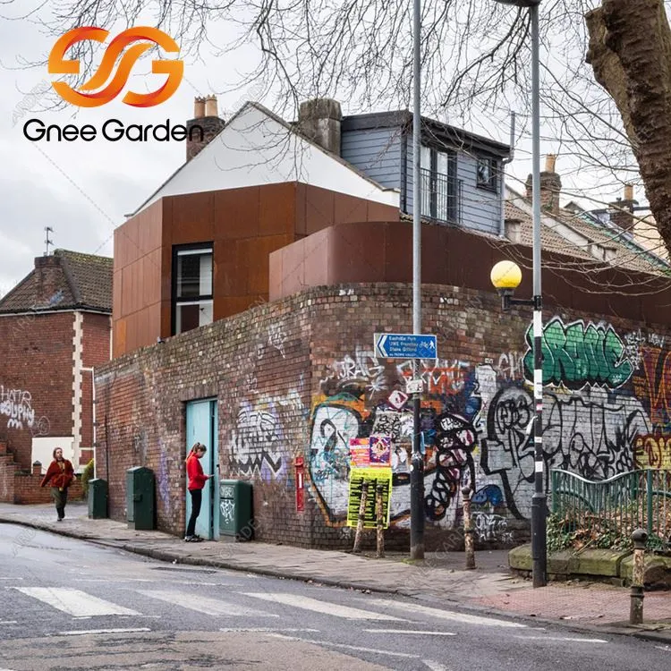 Cumhdach Taobh amuigh Cruach Corten