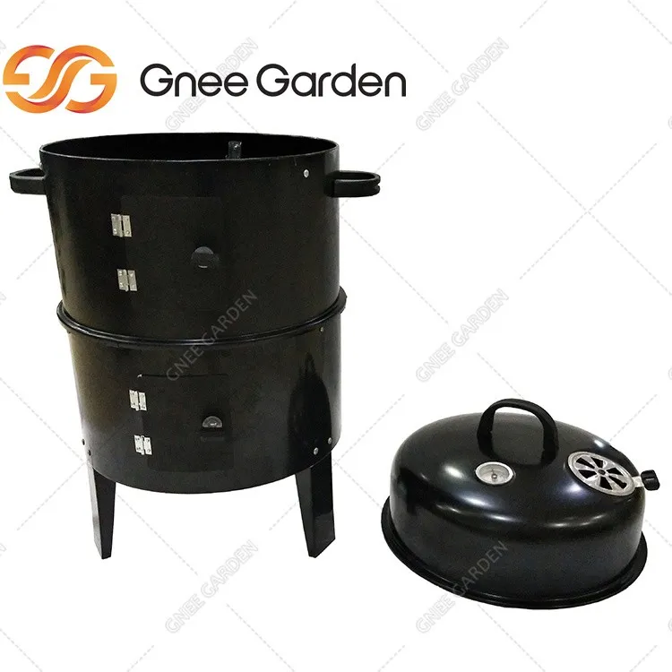 3-in-1 Multi-function Charcoal Bbq