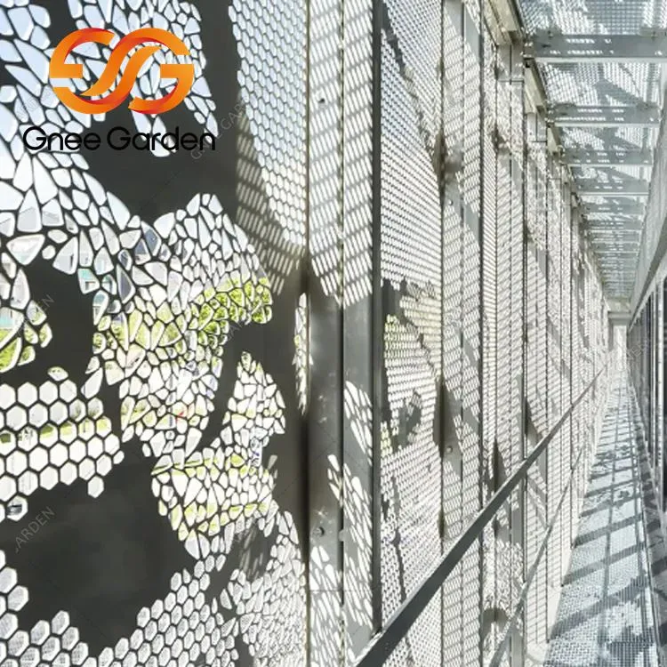 Painéal Cumhdach Facade Foirgníochta Alúmanam