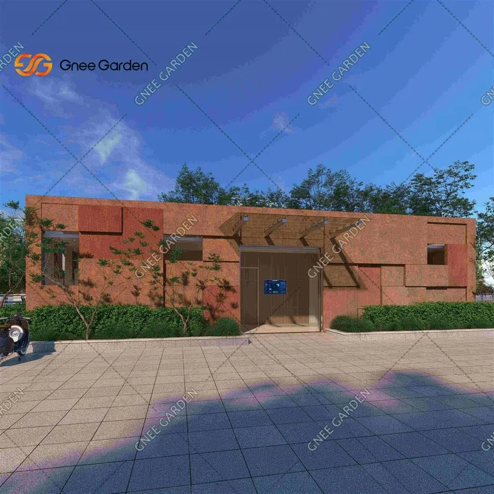 Painéil cumhdaithe ealaíne corten