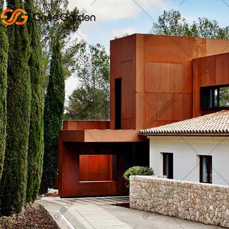 Corten Art Cladding Panels