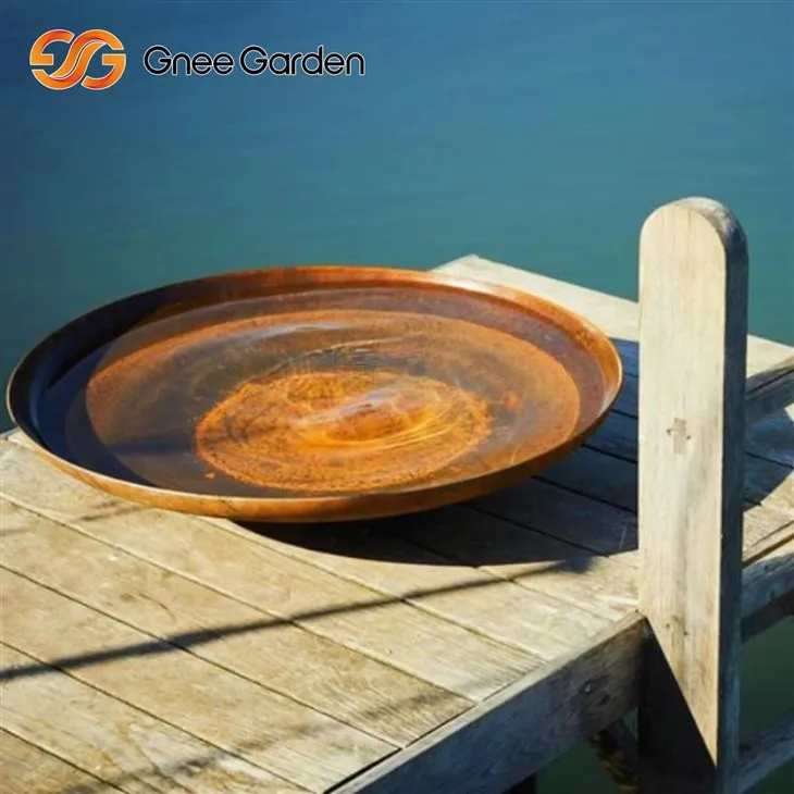 Bowl Dóiteáin Corten Stíl Allamuigh Rustic