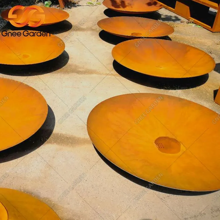 Burner Logchomhad Allamuigh Corten