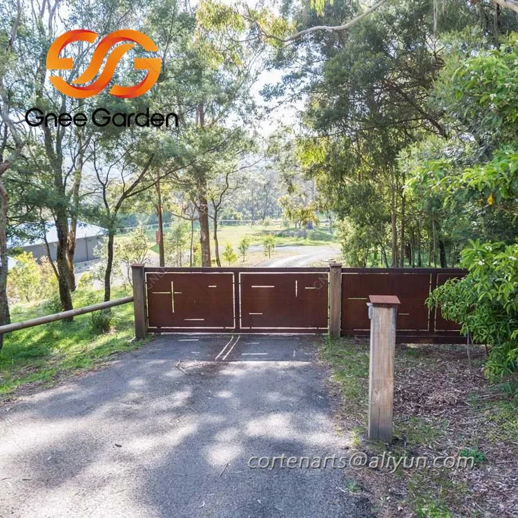 Doras Geata Miotail Cúlchlós Cruach Corten