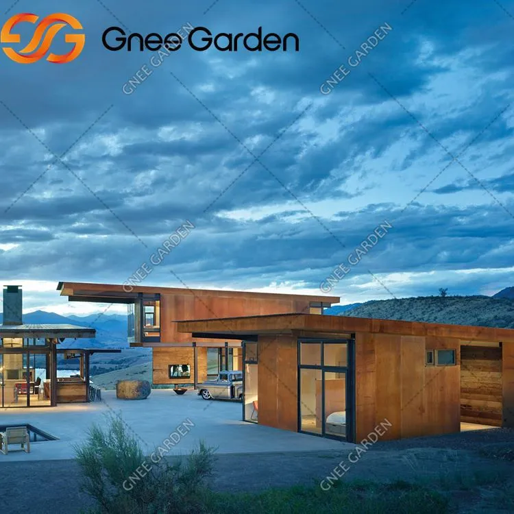 Dath imbhalla cuirtíní corten dath rusty