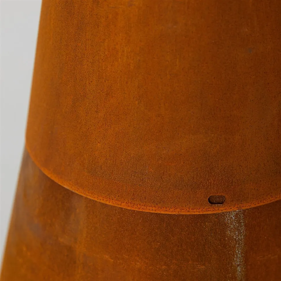 Corten Steel Fire Place Outdoor Garden