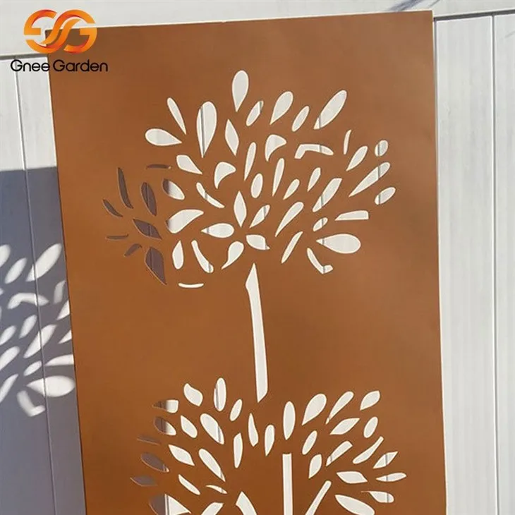 Corten Steel Decorative Curtain Wall1