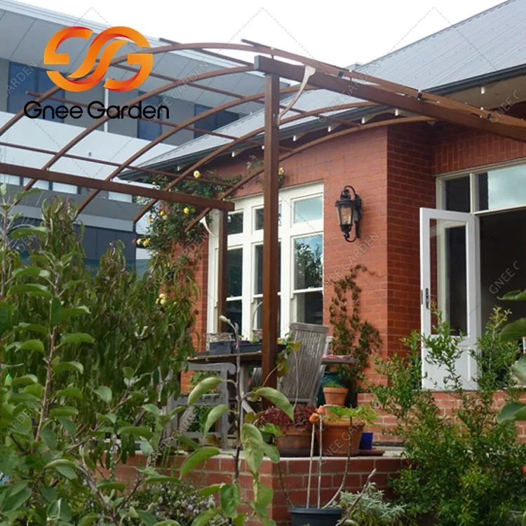 Gazebo Gairdín Miotail Cruach Corten