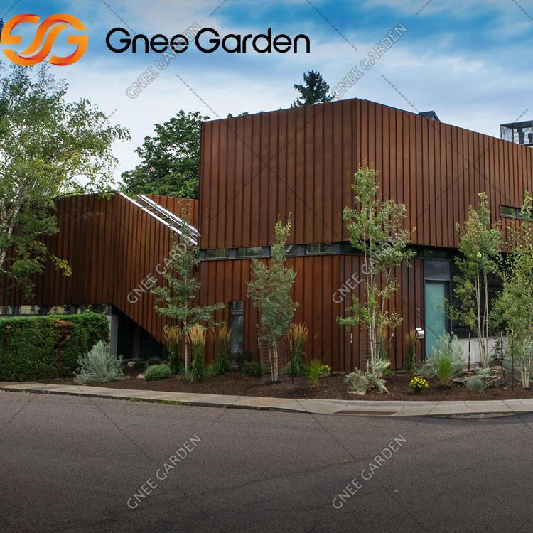 Balla Cruach Corten le haghaidh Aghaidh Foirgníochta