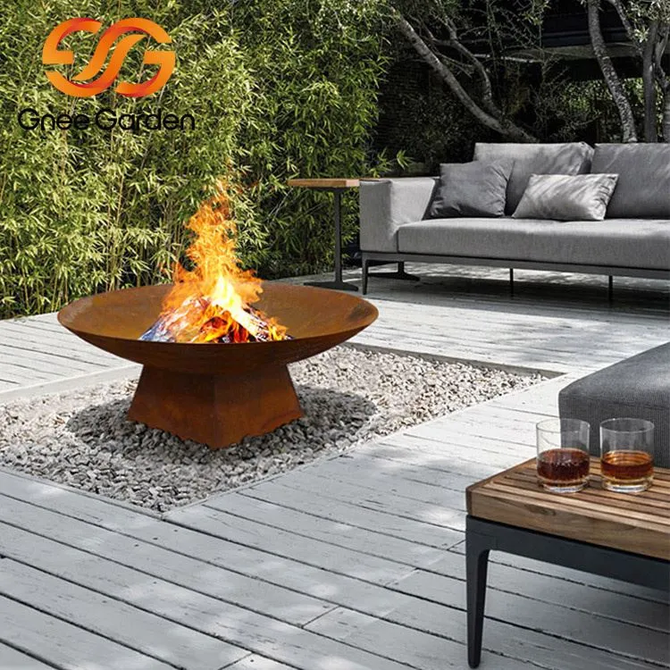 Gairdín Corten Cruach BBQ Firepit
