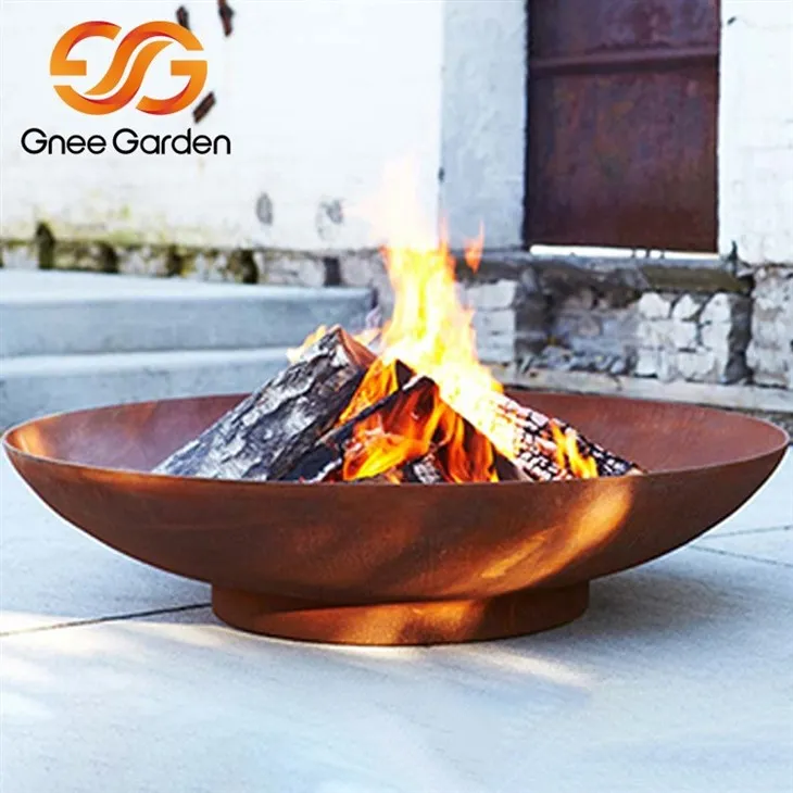 Corten Steel Round Fire Pit