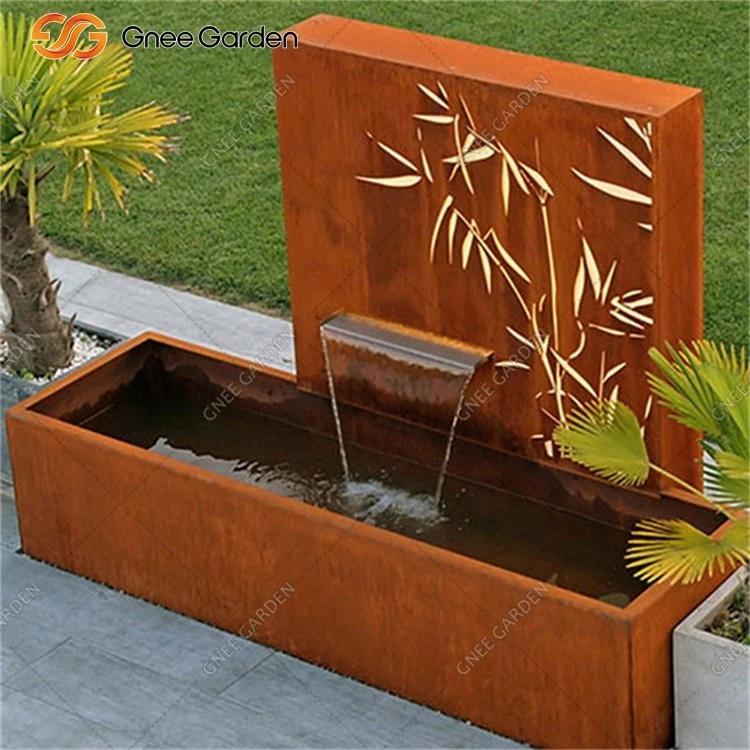 Decorative Corten Water Fountain Decorative Corten Water Fountain