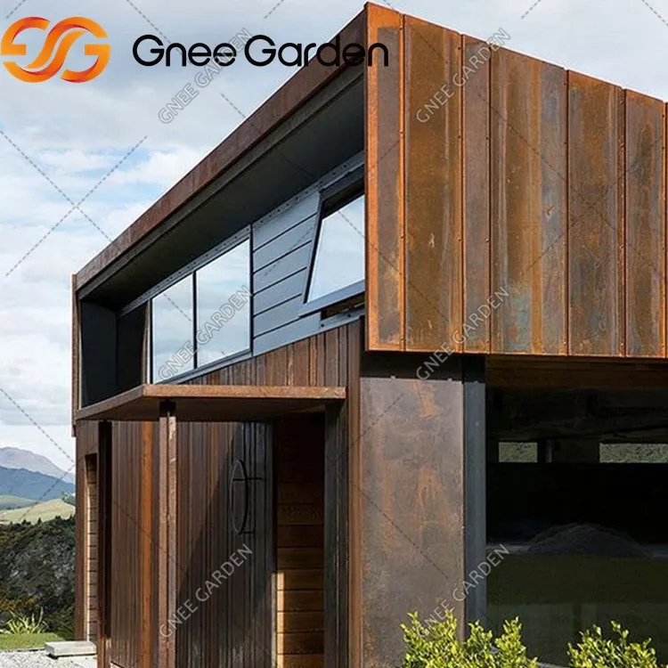 Laser Cutting Corten Steel Wall Decoration Plate