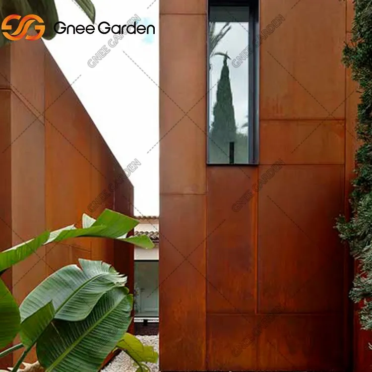 Metal Steel Corten Wall Plate