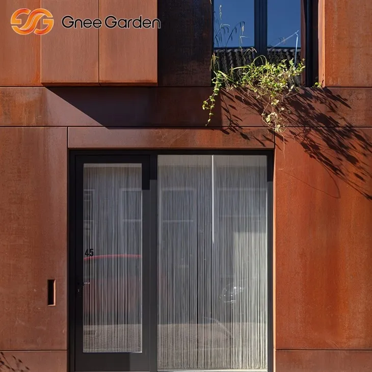 Cumhdach cruach nádúrtha patina corten