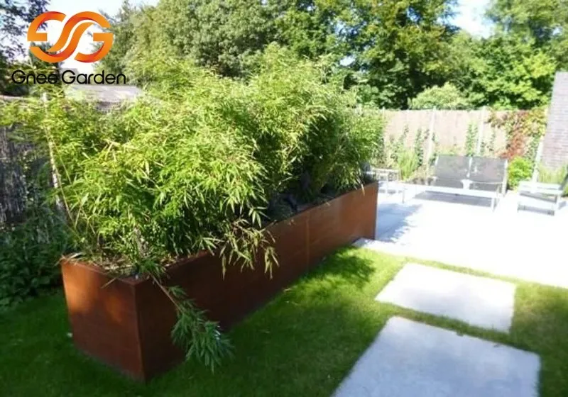 landscape corten steel planters landscape corten steel planters