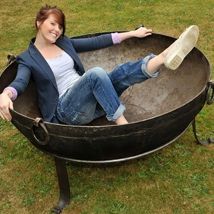 Clais Dóiteáin Miotal Rustic