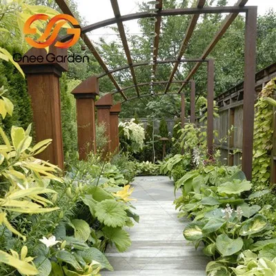 Gazebo Díon Miotail Cruach Corten