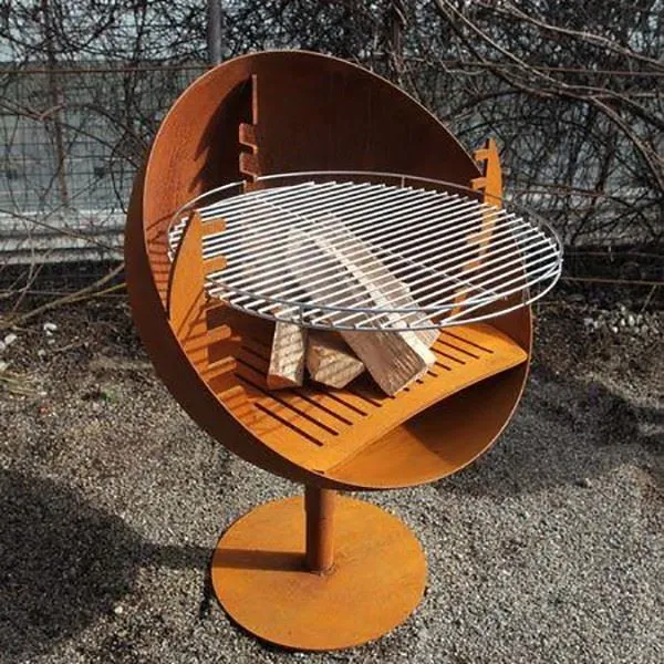 Steel Grill Charcoal Portable Bbq Grill